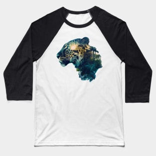 leopard Baseball T-Shirt